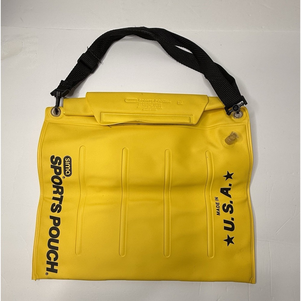 Vtg Sima Super Sports Pouch Air Cushion Carryall‎ Inflatable Dry Bag Sport Pouch